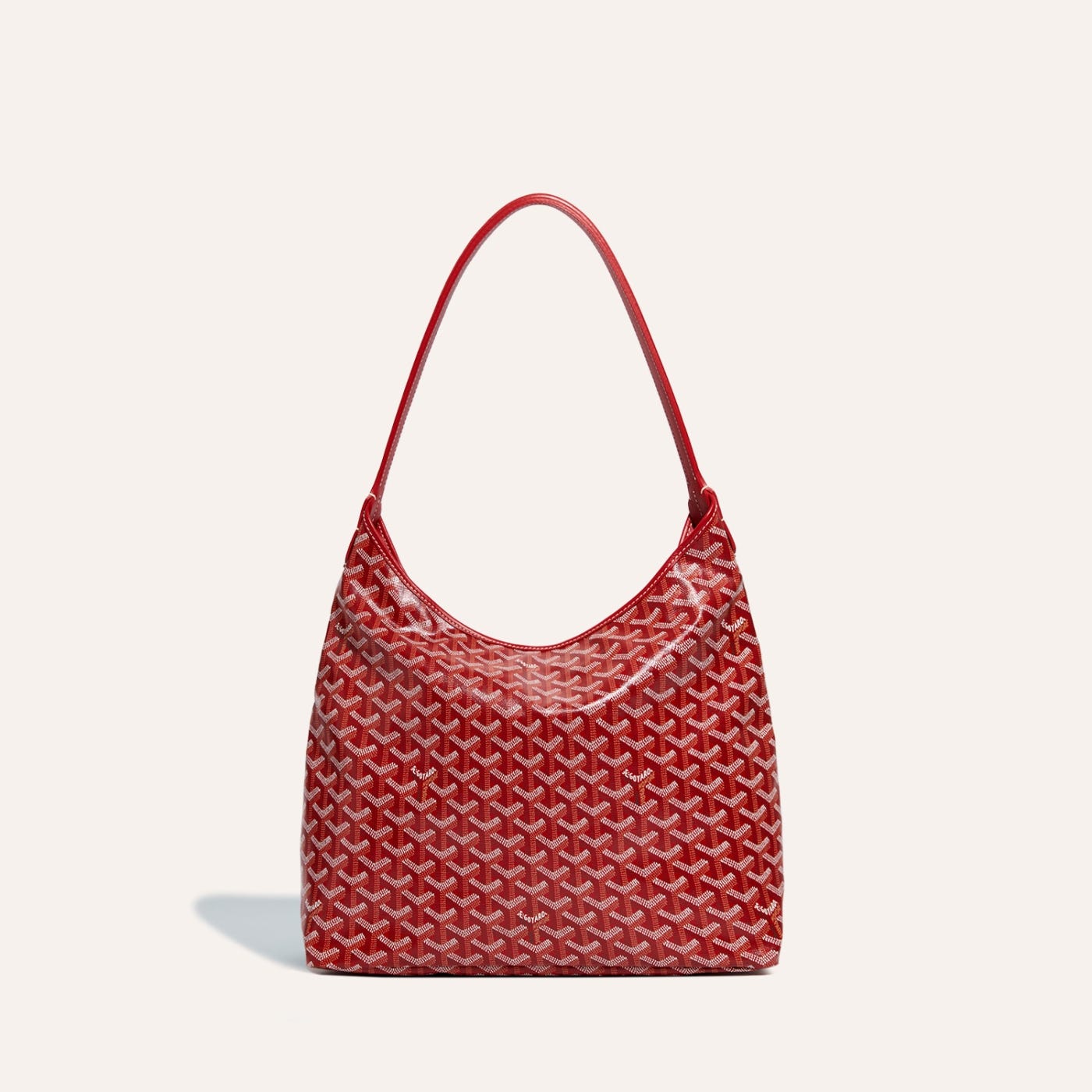 Goyard Bohème Hobo Bag Red - Image 1